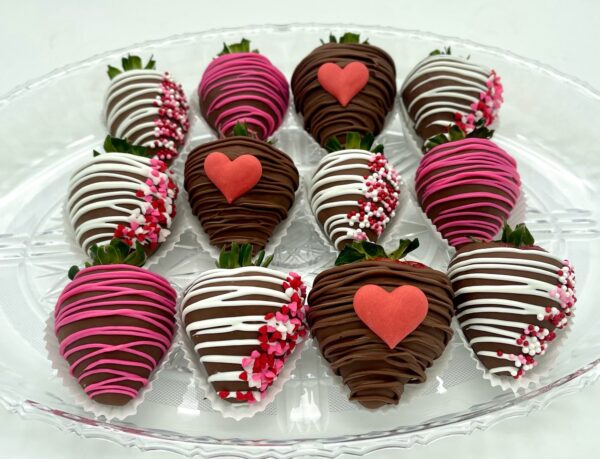 Milk Chocolate Covered Strawberries