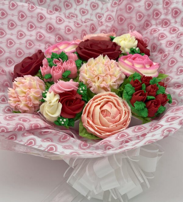 Valentine's Cupcake Bouquet