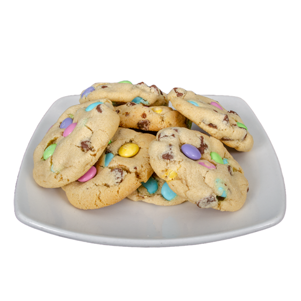 Easter Chocolate Chip M&M Cookies