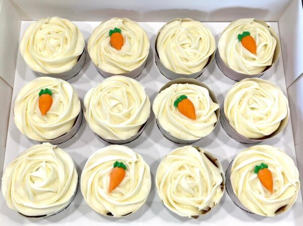 Carrot Cake Cream Cheese Cupcakes